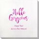 Hello Gorgeous Bamboo Luxe Napkins Image 6 of 6